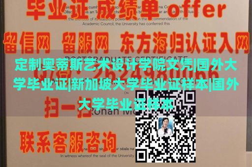 定制奥蒂斯艺术设计学院文凭|国外大学毕业证|新加坡大学毕业证样本|国外大学毕业证样本